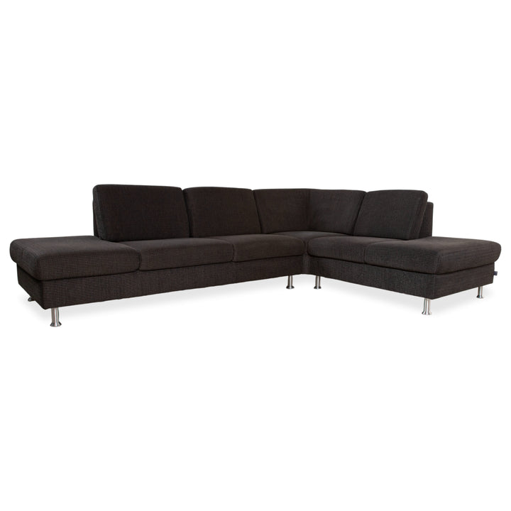 Ewald Schillig Flex Plus Fabric Corner Sofa Grey Sofa Couch