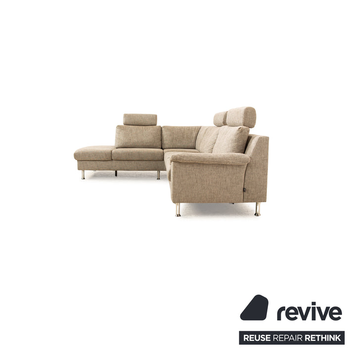 Ewald Schillig Flex Plus Fabric Corner Sofa Grey Sofa Couch