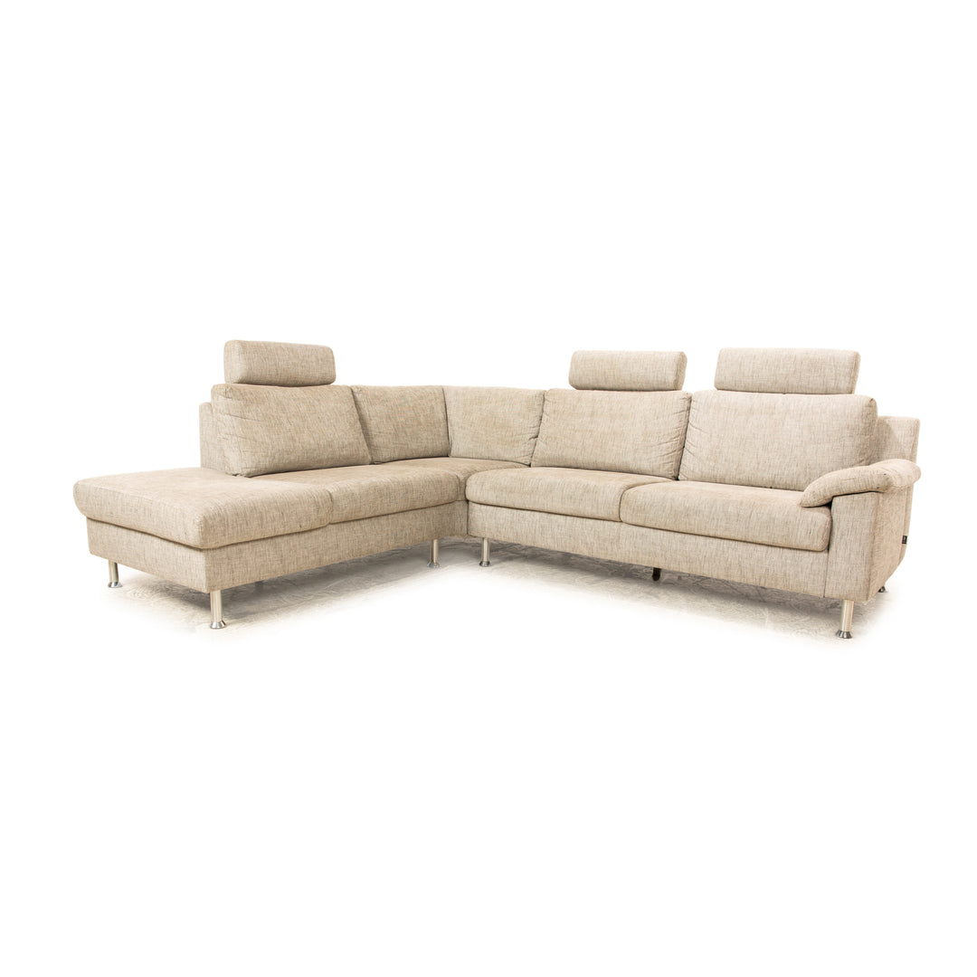 Ewald Schillig Flex Plus Fabric Corner Sofa Grey Sofa Couch