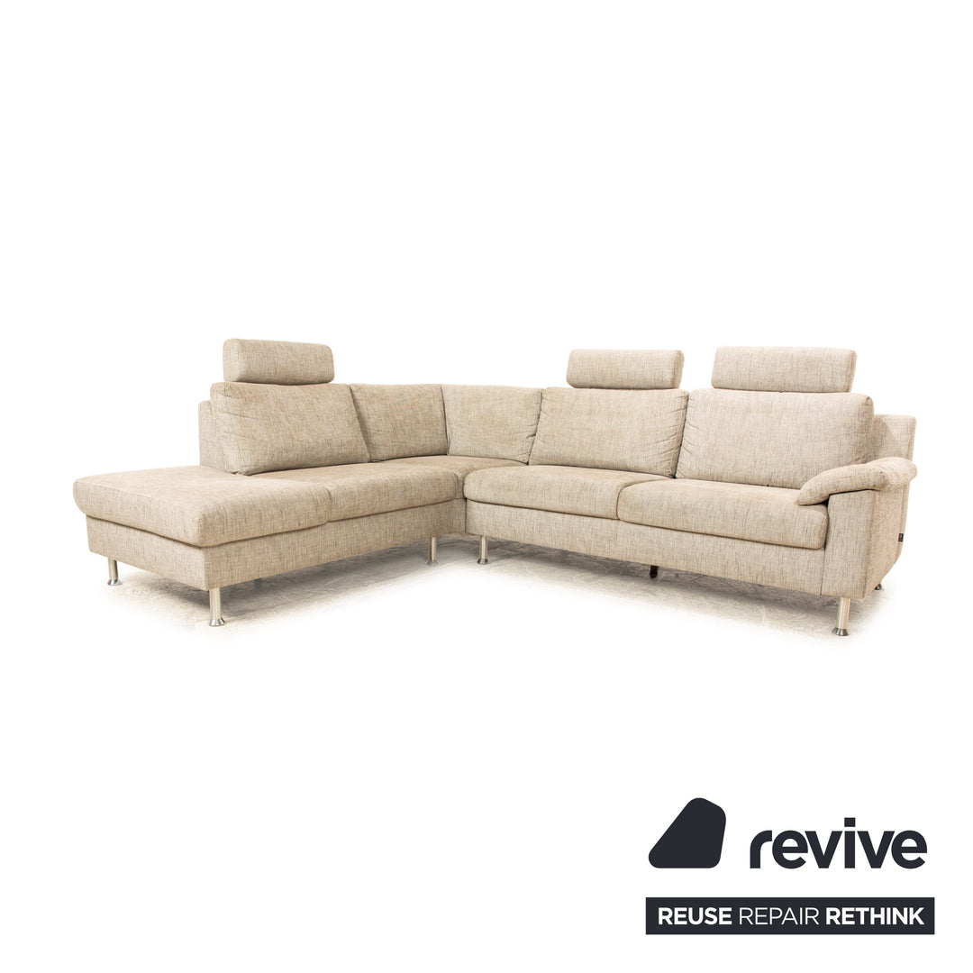 Ewald Schillig Flex Plus Fabric Corner Sofa Grey Sofa Couch
