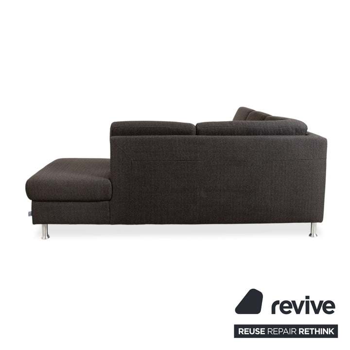 Ewald Schillig Flex Plus Fabric Corner Sofa Grey Sofa Couch