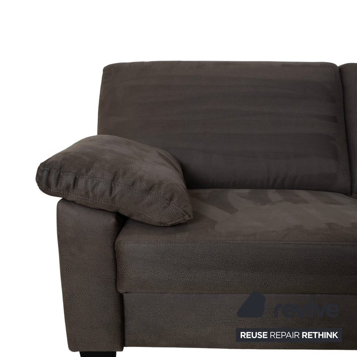 Ewald Schillig Florenz Stoff Ecksofa Grau Anthrazit Sofa Couch