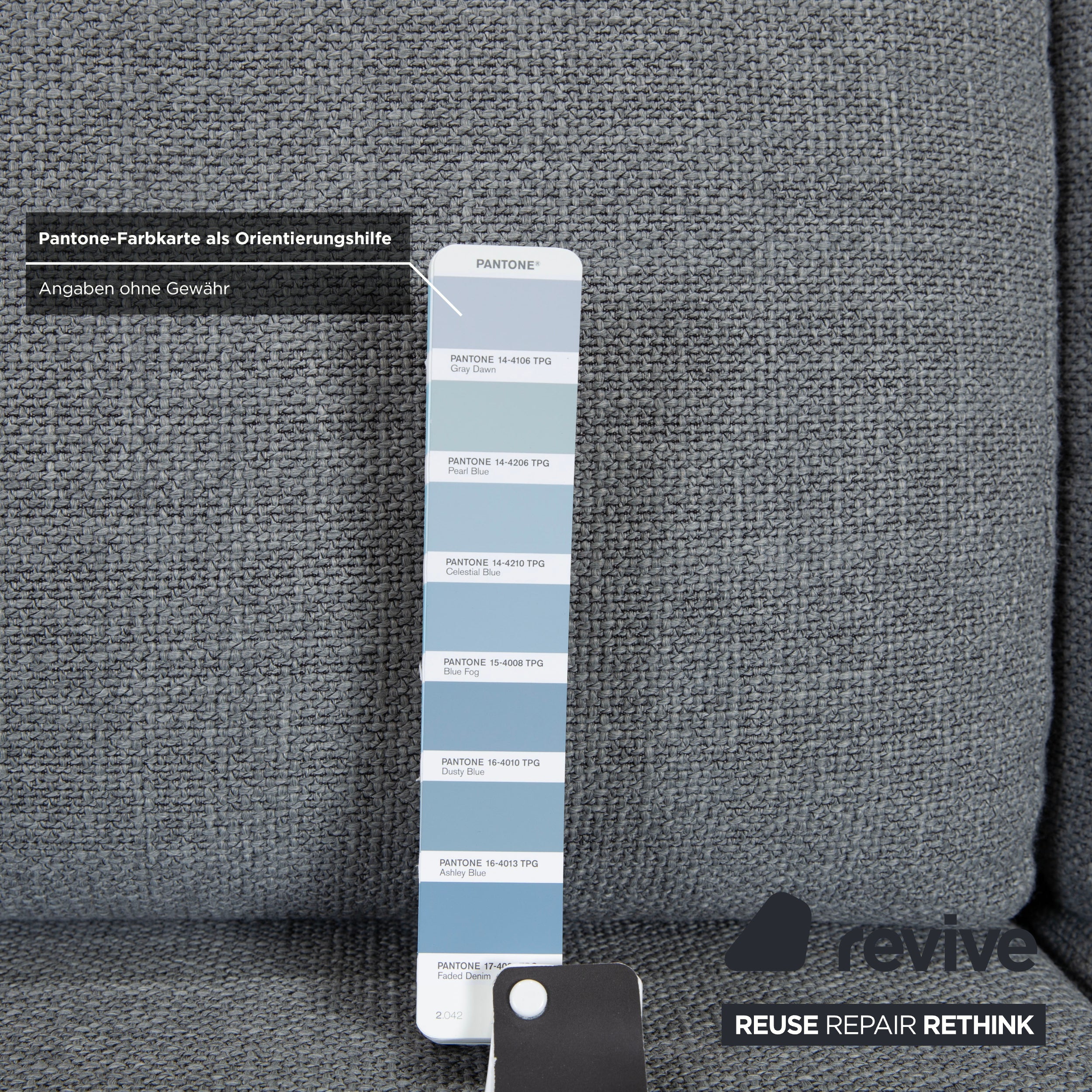 Ewald Schillig Stoff Ecksofa Grau Sofa Couch