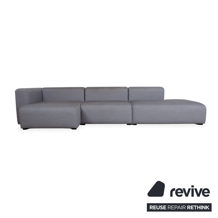 HAY Mags Stoff Ecksofa Grau Sofa Couch