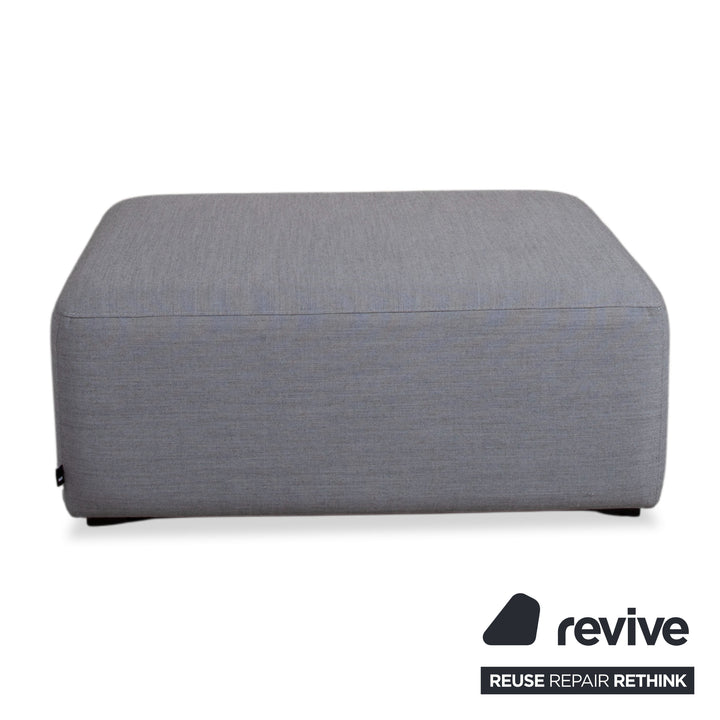 Canapé d'angle en tissu HAY Mags, pouf, gris