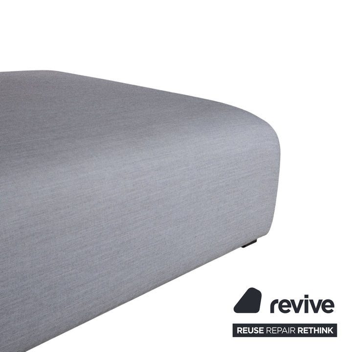 Canapé d'angle en tissu HAY Mags, pouf, gris