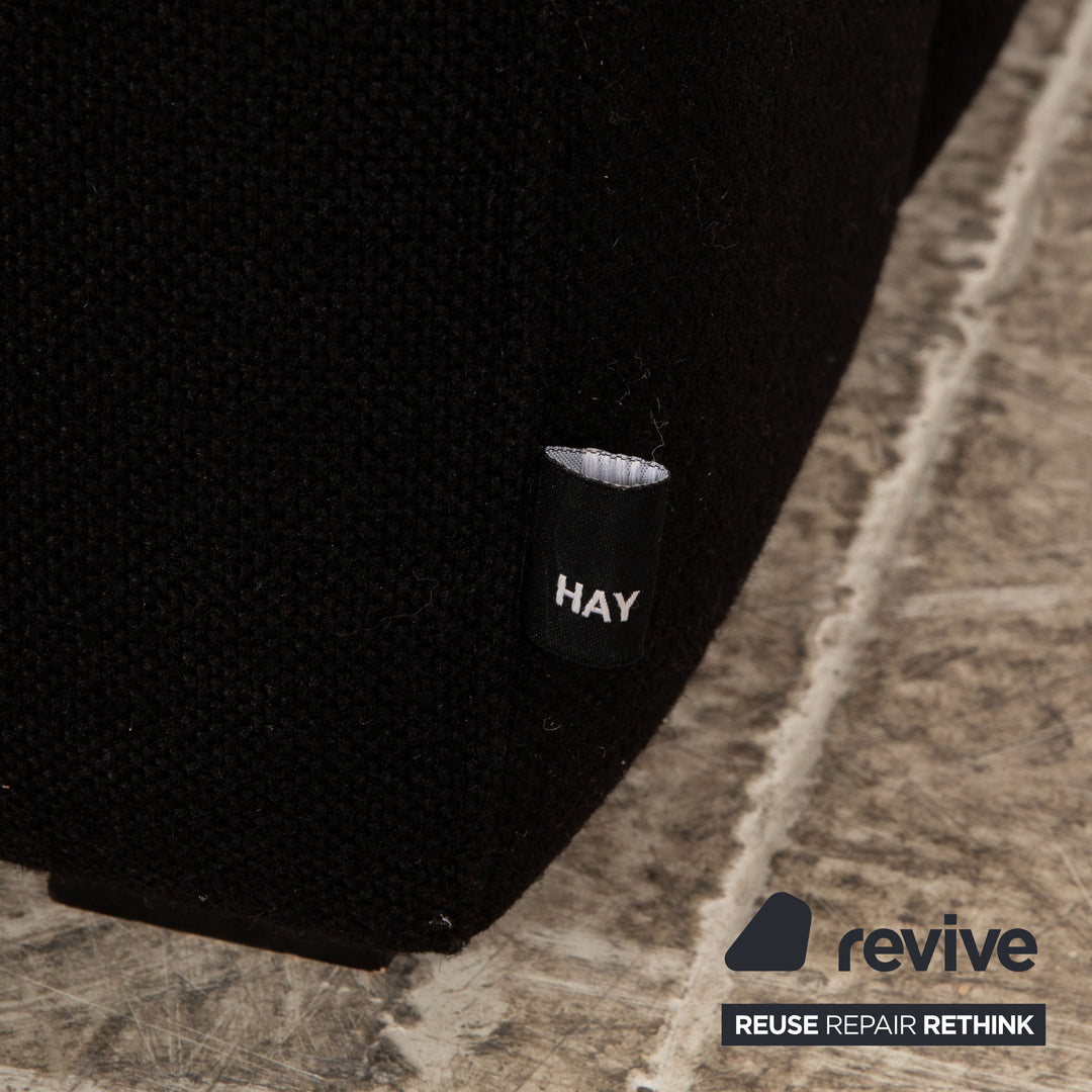 Hay Mags Stoff Liege Schwarz Sofa Couch