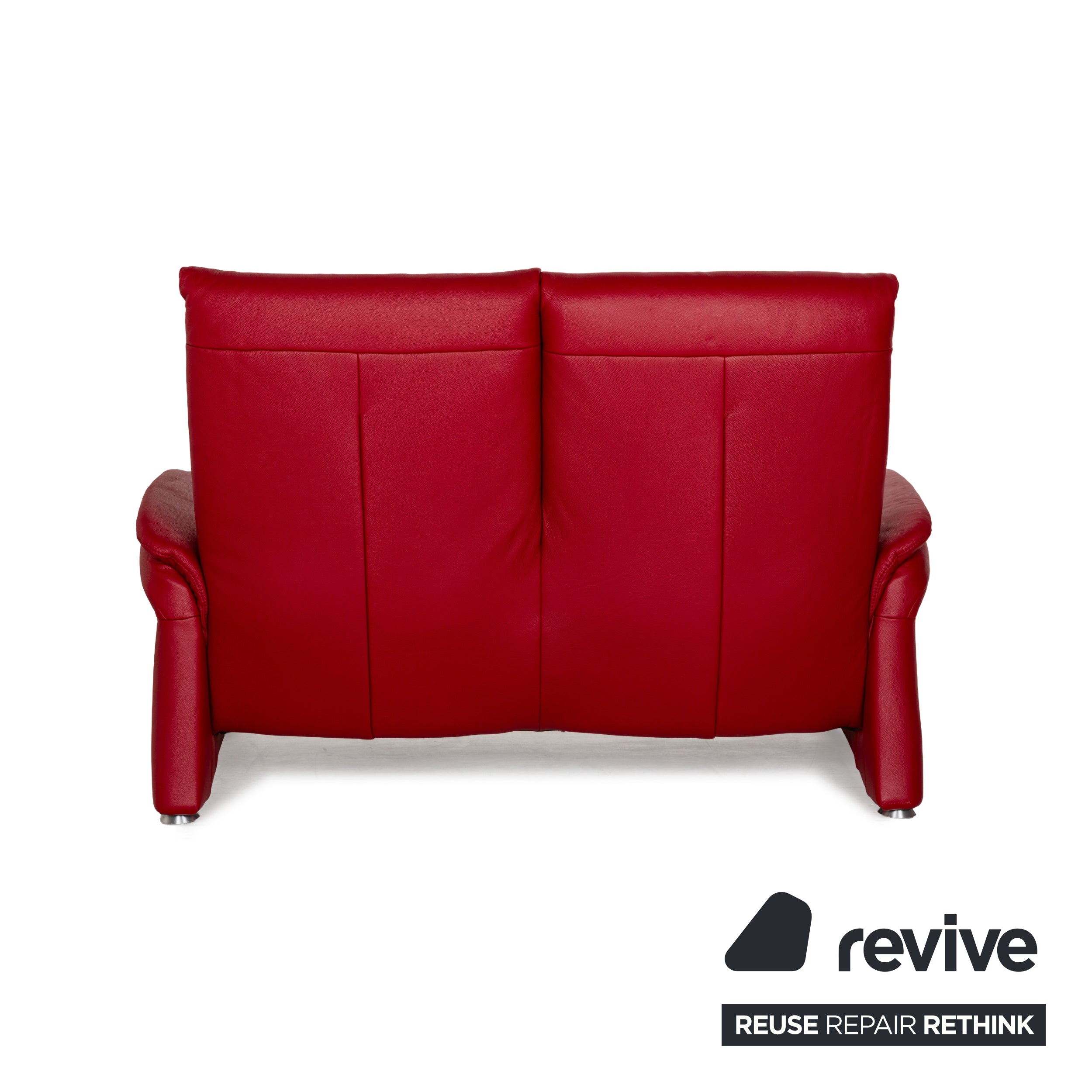 Himolla Cumuly Leder Dreisitzer Rot Sofa Couch