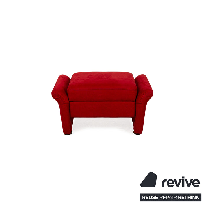Tabouret en tissu Himolla rouge