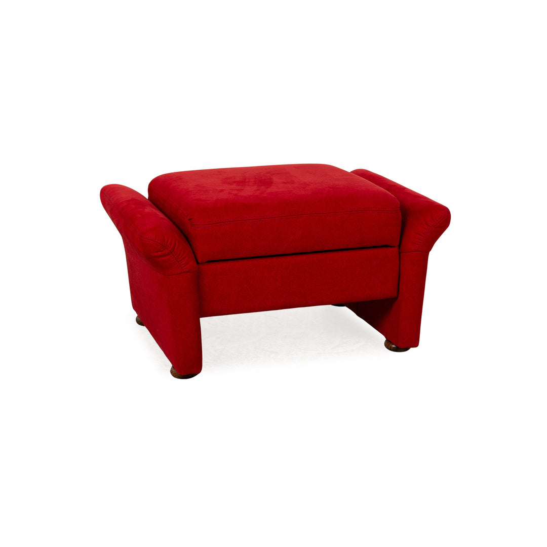 Tabouret en tissu Himolla rouge