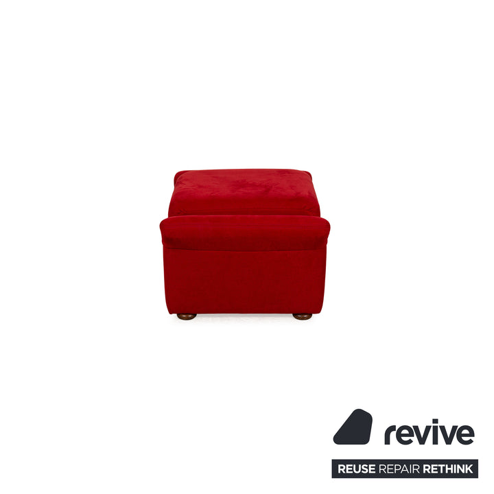 Tabouret en tissu Himolla rouge