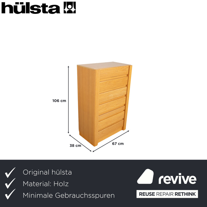 Hülsta Holz Kommode Sideboard Braun