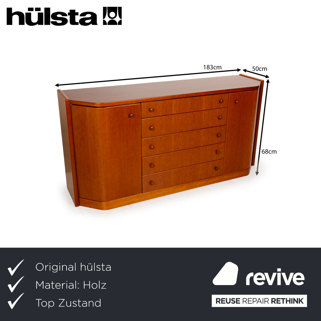 Hülsta Holz Sideboard Braun