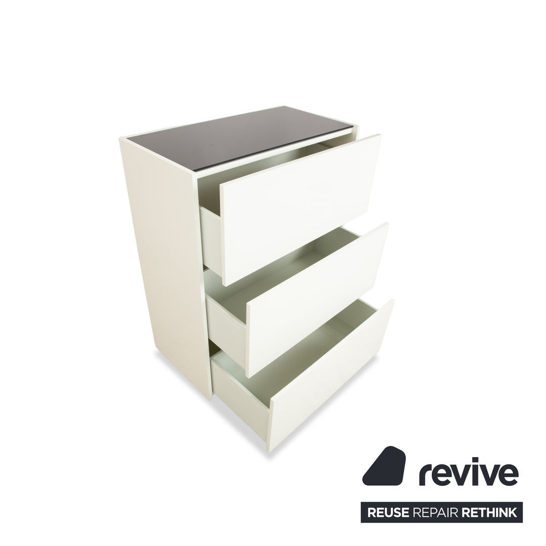Interlübke Cube 2x Sideboard Holz Weiß Kommode