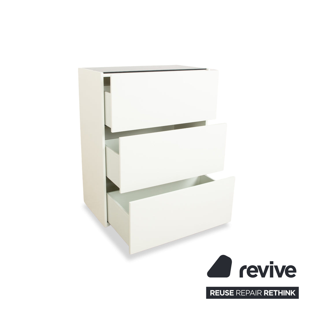 Interlübke Cube 2x Sideboard Holz Weiß Kommode