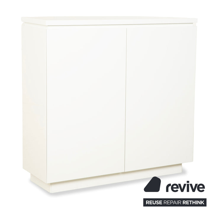 Buffet Cube en bois blanc Interlübke