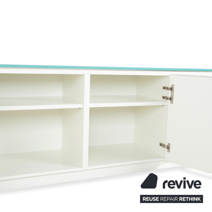 Interlübke Cube Holz Sideboard Weiß Creme