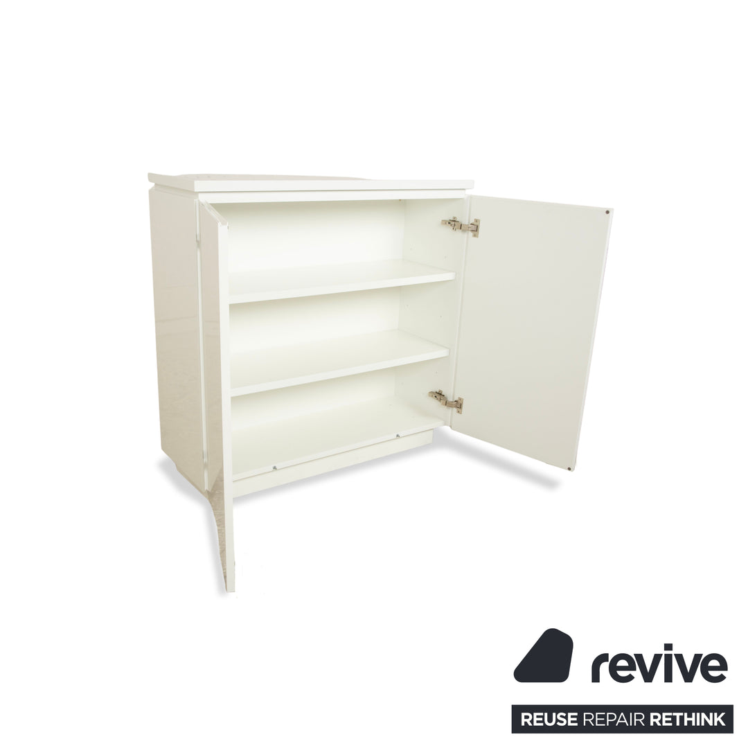 Buffet Cube en bois blanc Interlübke