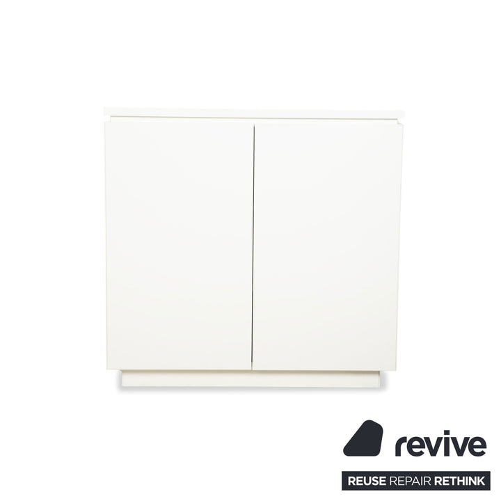 Buffet Cube en bois blanc Interlübke