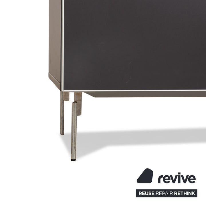 Joop wooden sideboard anthracite