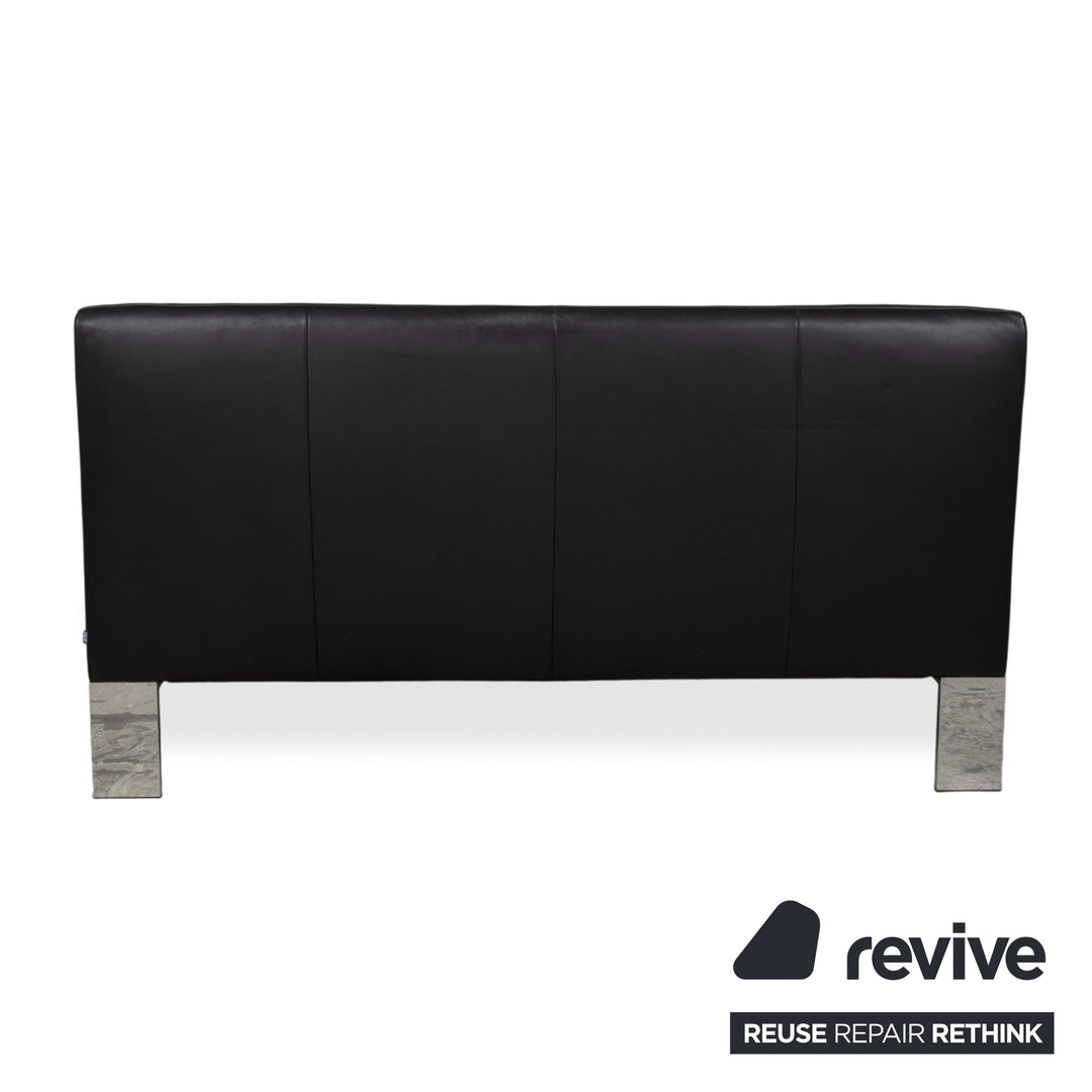 Jori Glove JR-8900 Leder Zweisitzer Schwarz manuelle Funktion Sofa Couch