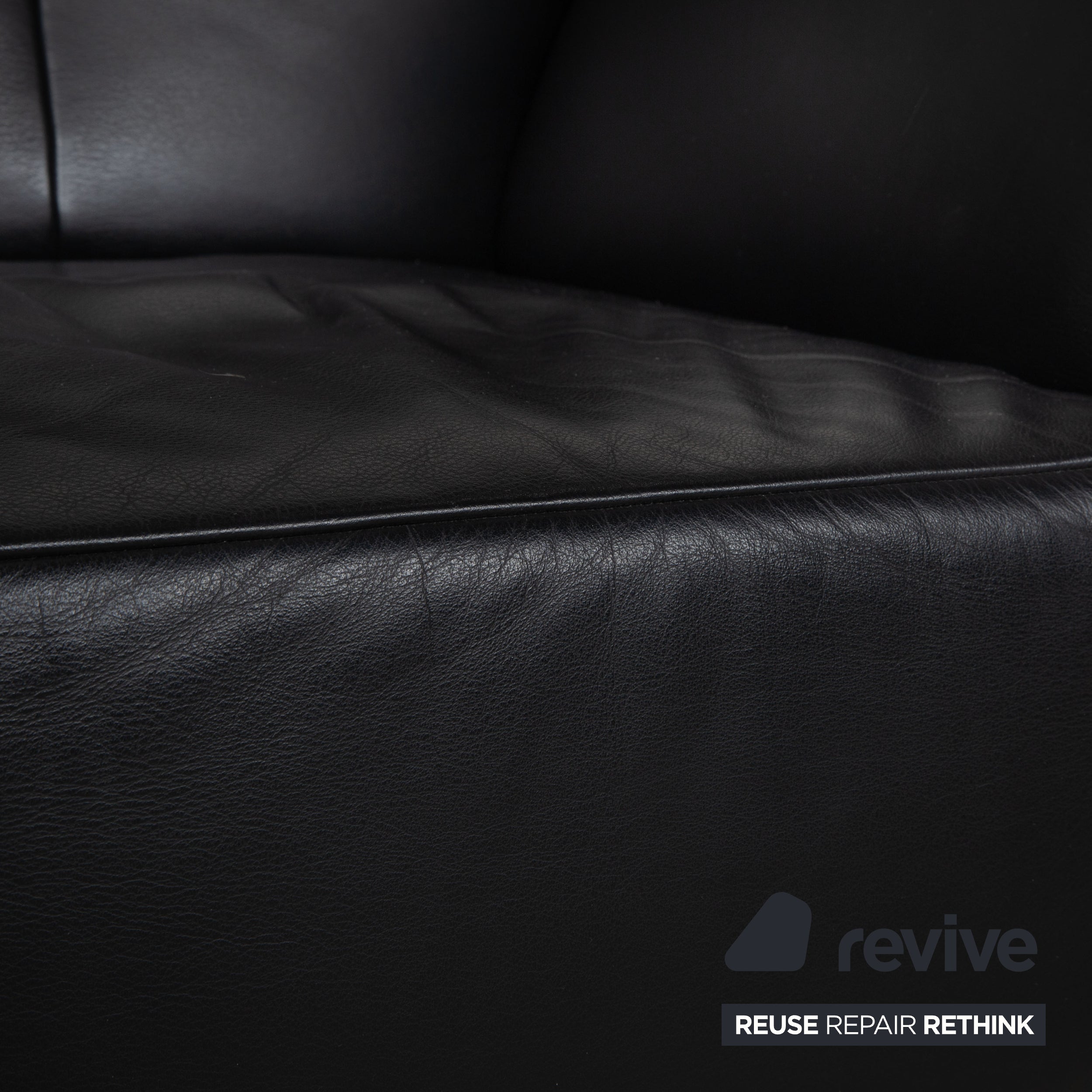 Jori JR 8400 Leather Armchair Black Manual Function