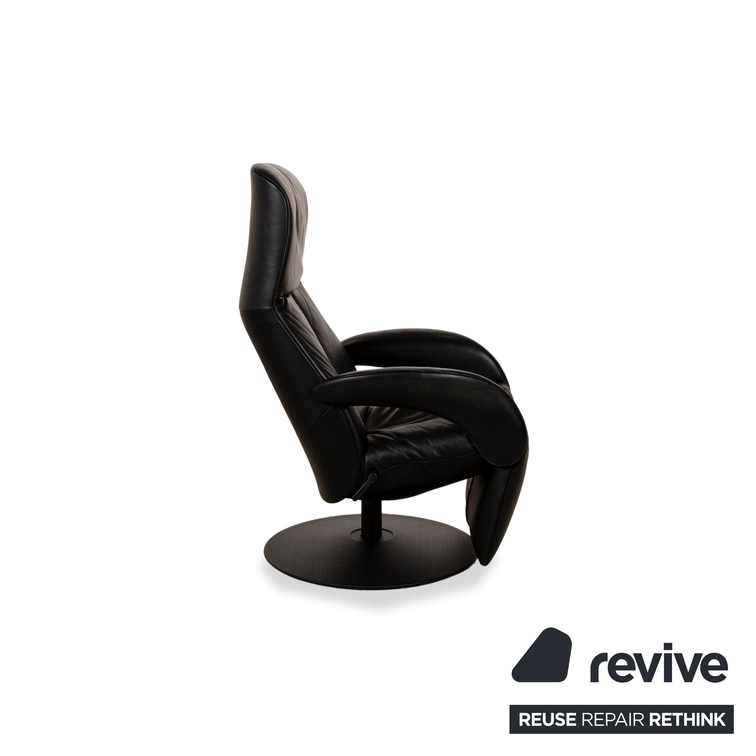Jori Symphony JR-7960 Leather Armchair Black manual function