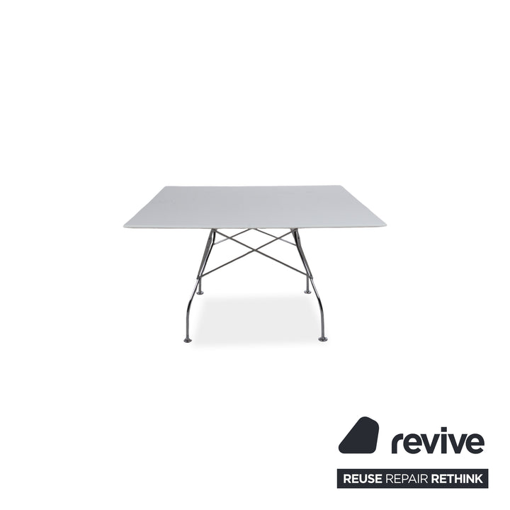 Kartell Glossy table de salle à manger en bois blanc