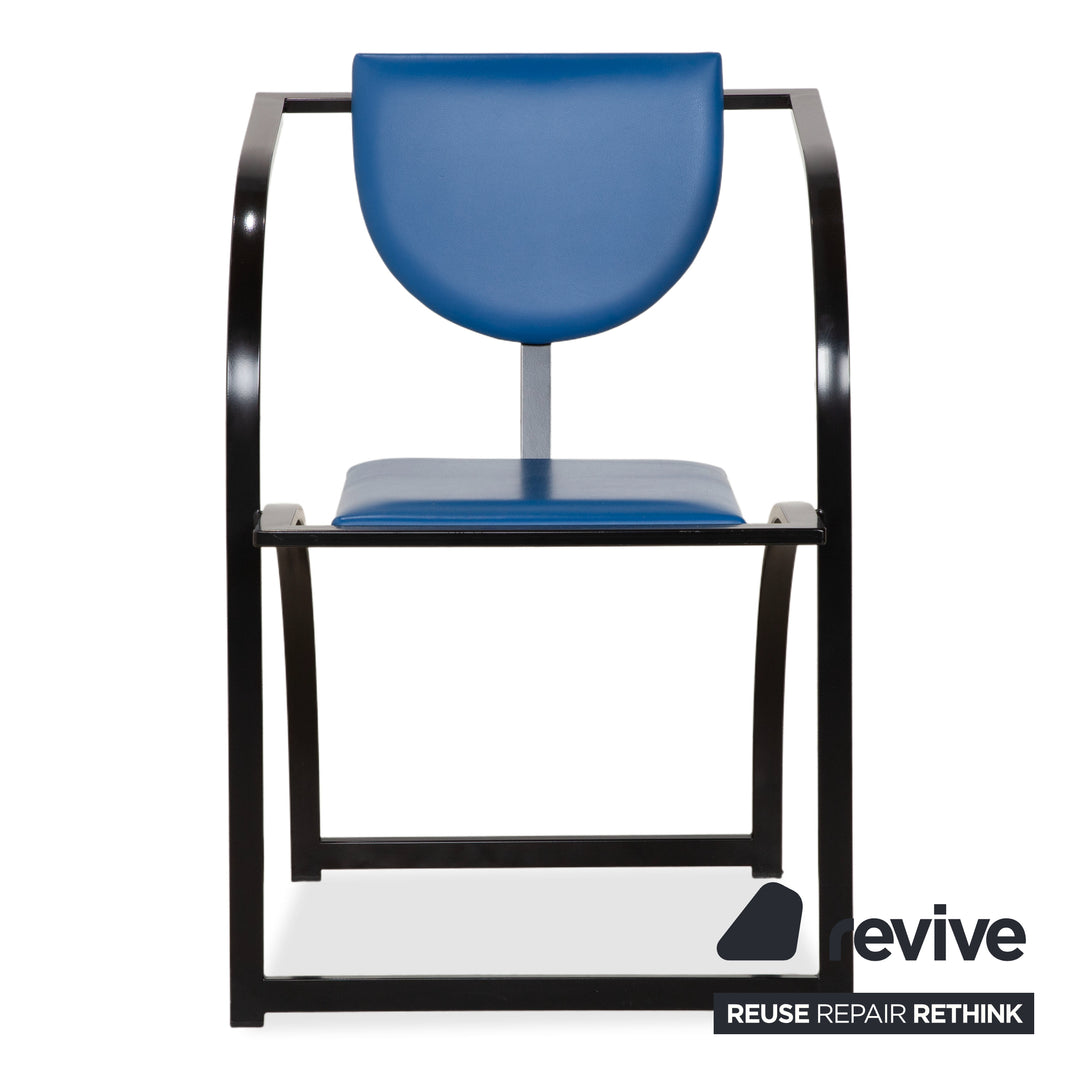 KFF Cosinus Leder Stuhl Blau