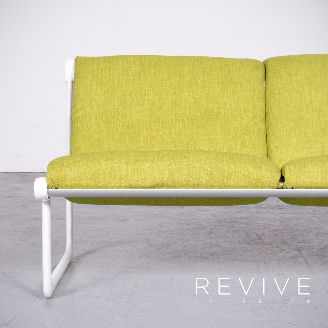 Knoll International Sling Canapé en tissu design Vert 2 places 3 places Banc #7007