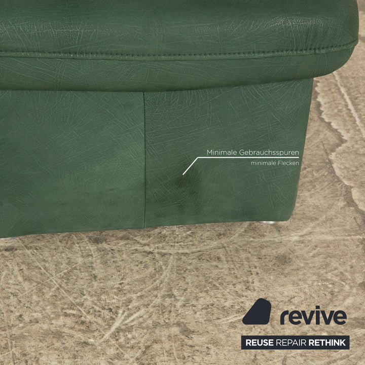 Tabouret en cuir Koinor vert