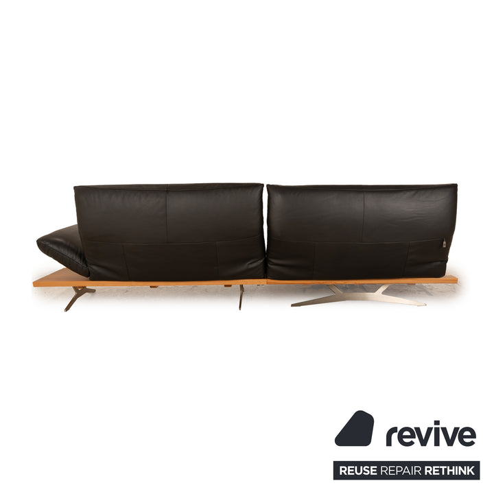 Koinor Marilyn Leder Ecksofa Anthrazit Schiefer manuelle Funktion Sofa Couch