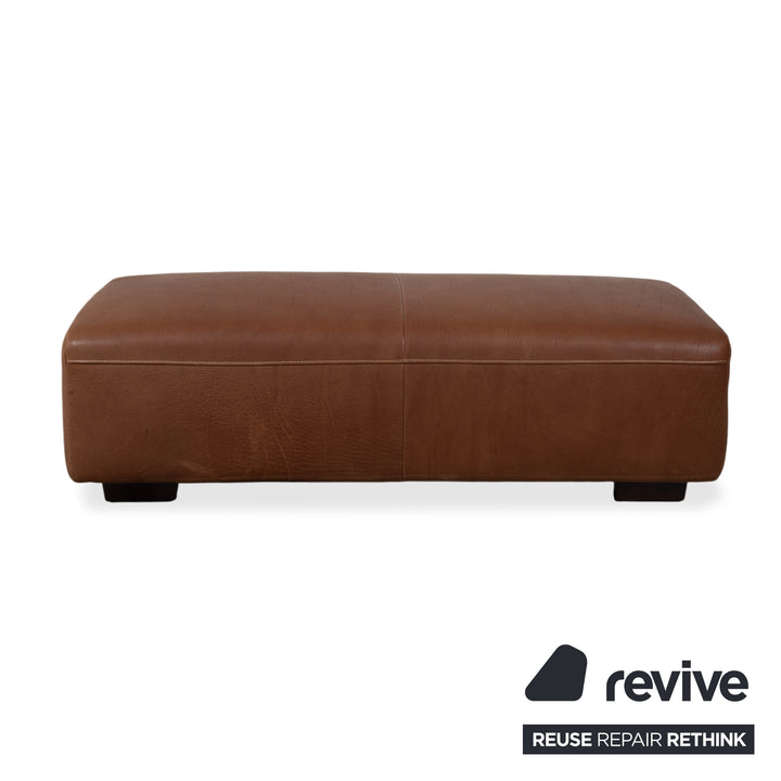 Koinor Norton Leder Hocker Braun