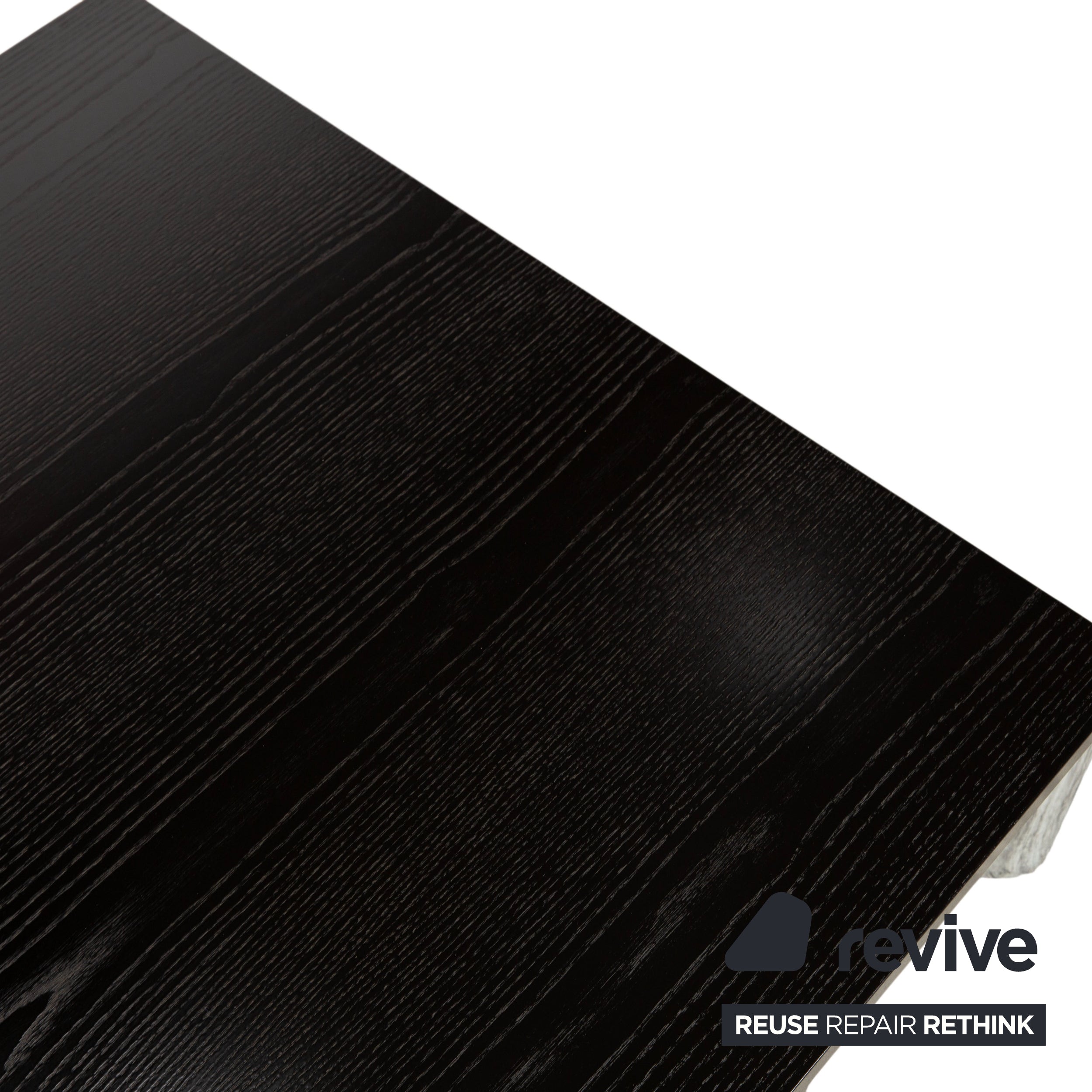 Koinor Volare Garnitur Leder Zweisitzer Dreisitzer Hocker Couchtisch Schwarz manuelle Funktion Sofa Couch