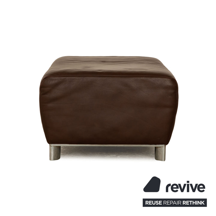 Koinor Volare Leder Hocker Braun
