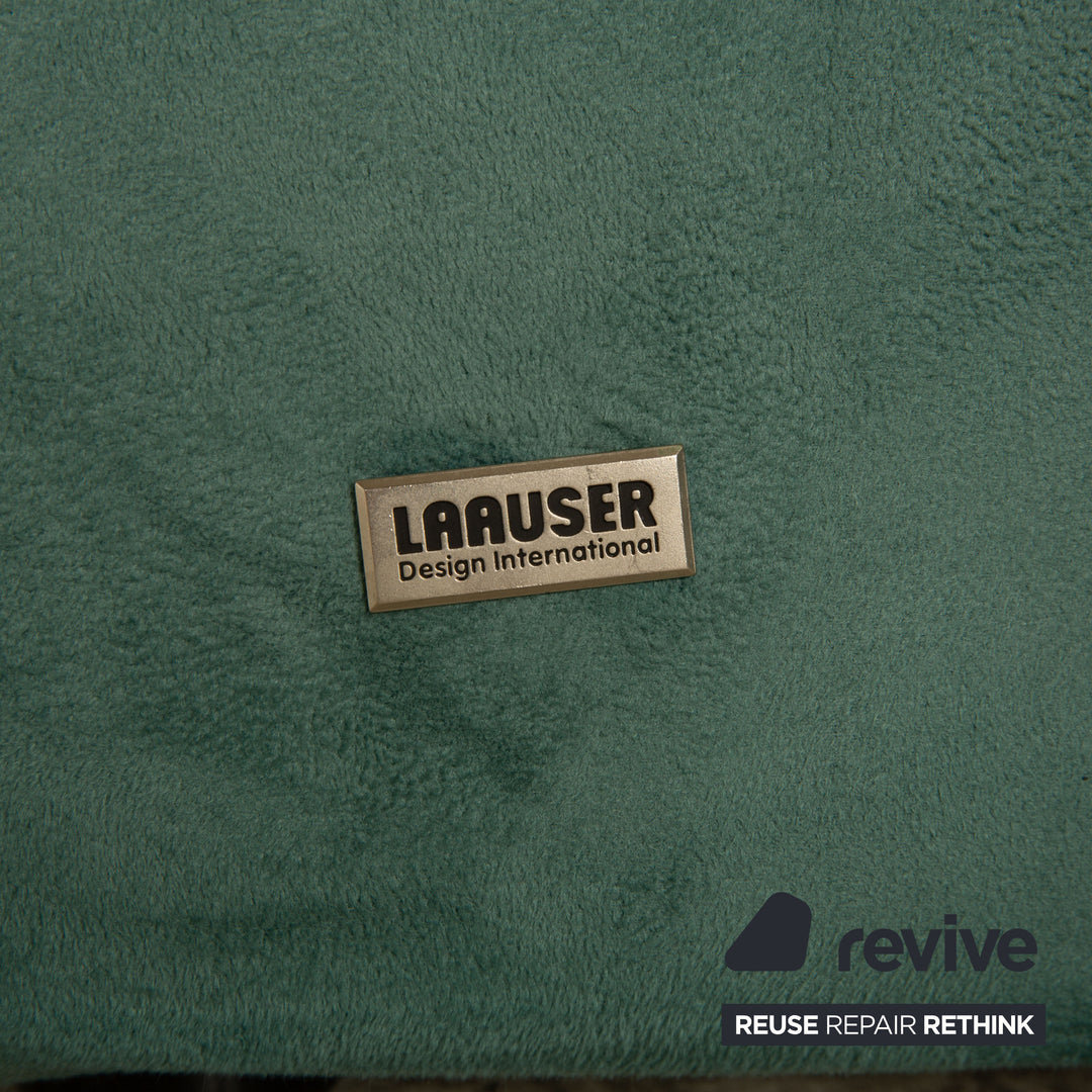 Laauser Motion Stoff Dreisitzer Türkis Grün Sofa Couch