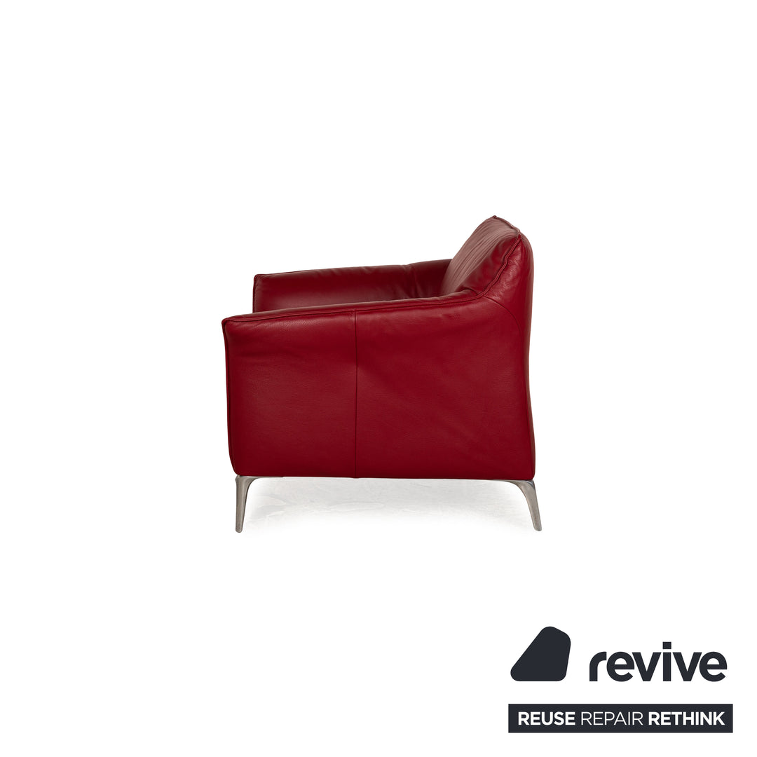 Leolux Mayon Leder Sessel Rot