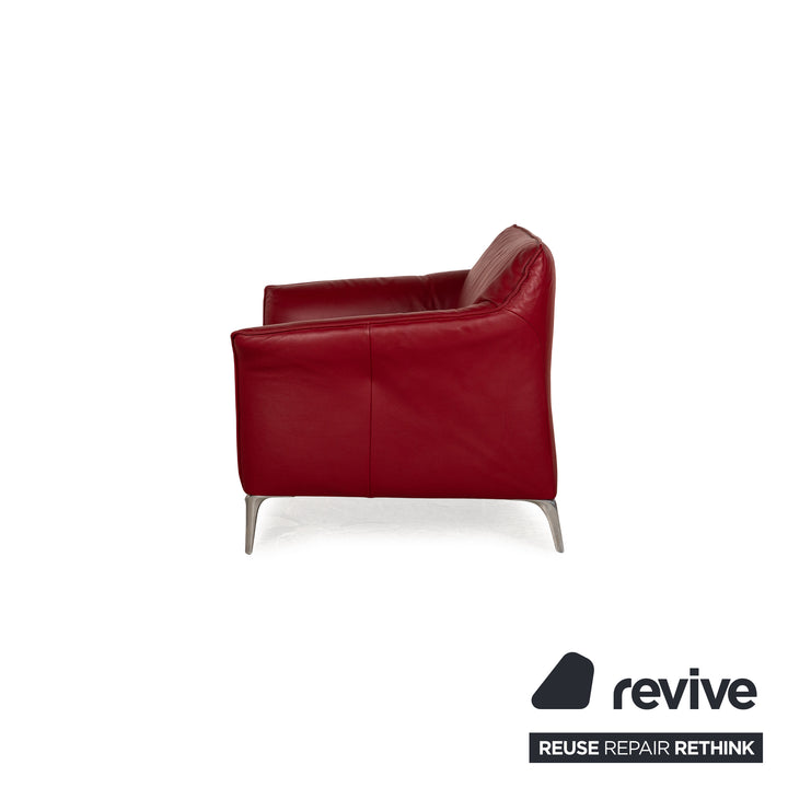 Leolux Mayon Leder Sessel Rot