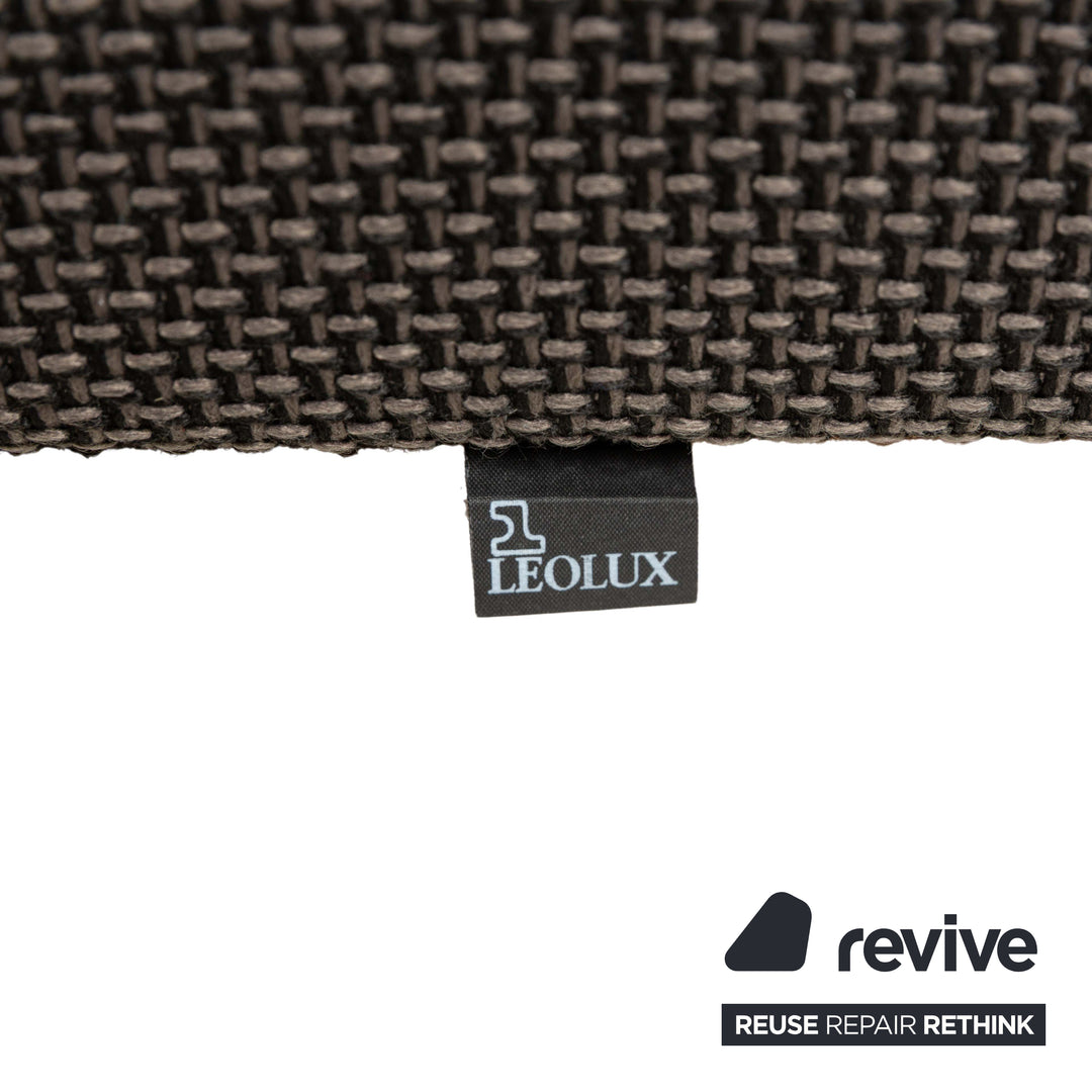 Leolux Panton next fabric corner sofa grey red sofa couch
