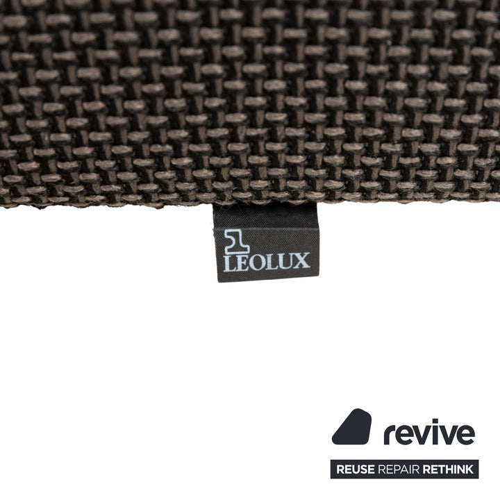Leolux Panton next fabric corner sofa grey red sofa couch