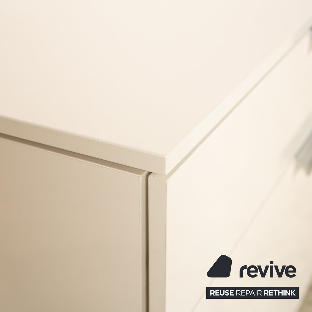 ligne roset ensemble buffet en bois EVERYWHERE meuble phono blanc meuble TV lowboard