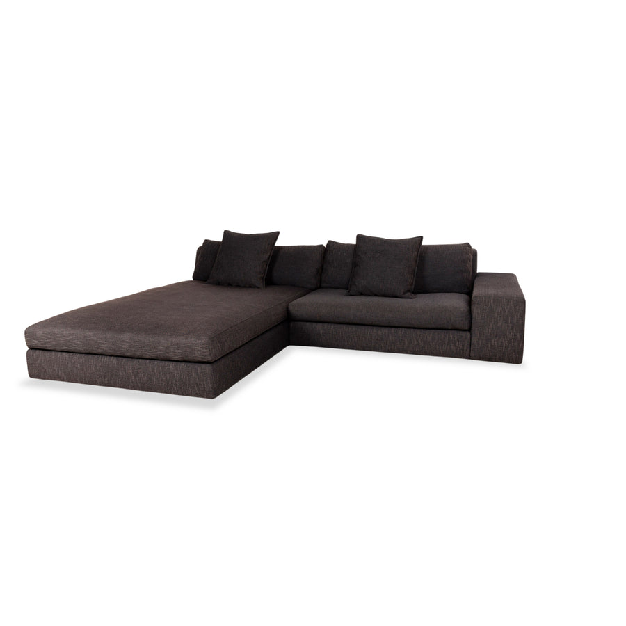 ligne roset Exclusif Stoff Ecksofa Recamiere Links Grau Sofa Couch