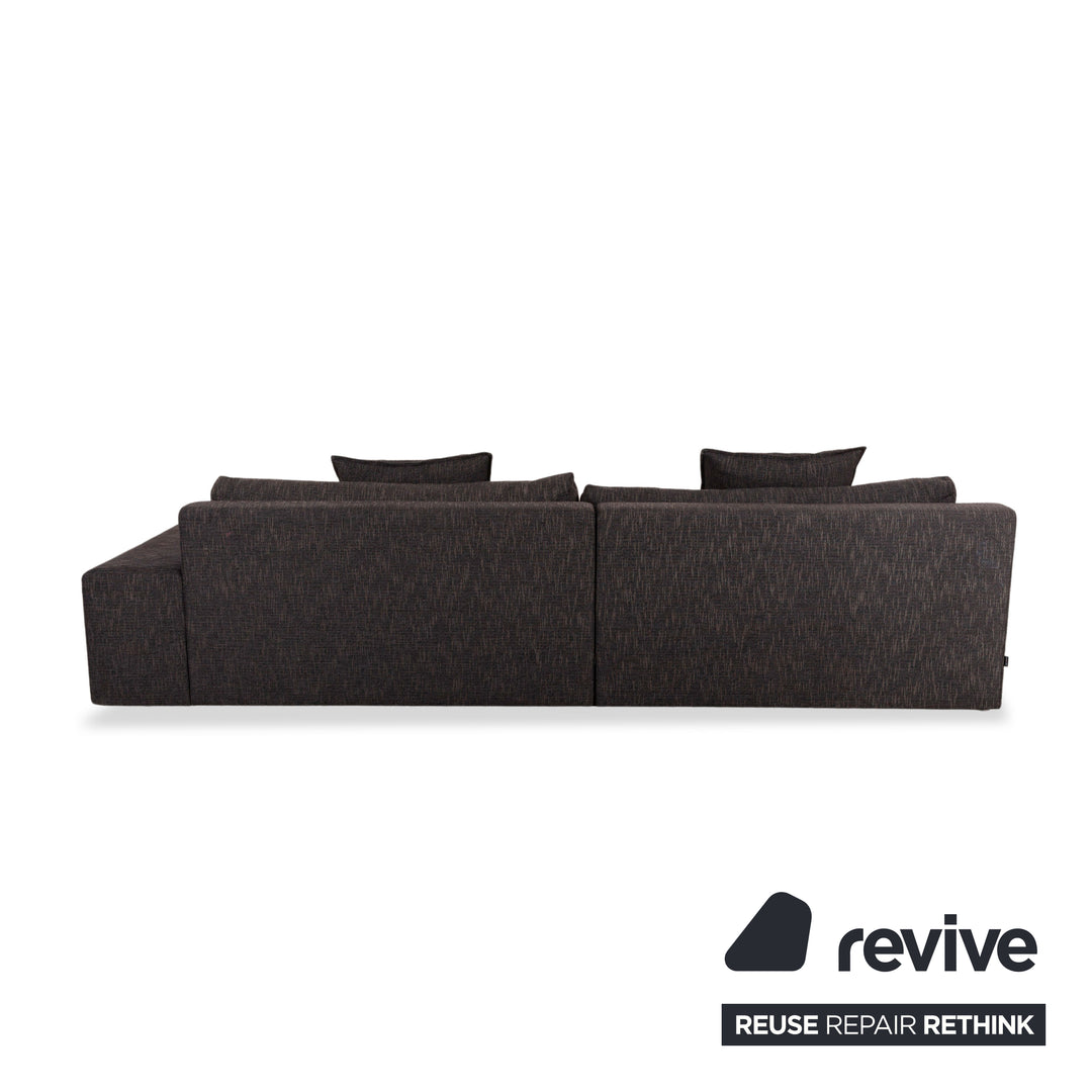 ligne roset Exclusif Stoff Ecksofa Recamiere Links Grau Sofa Couch