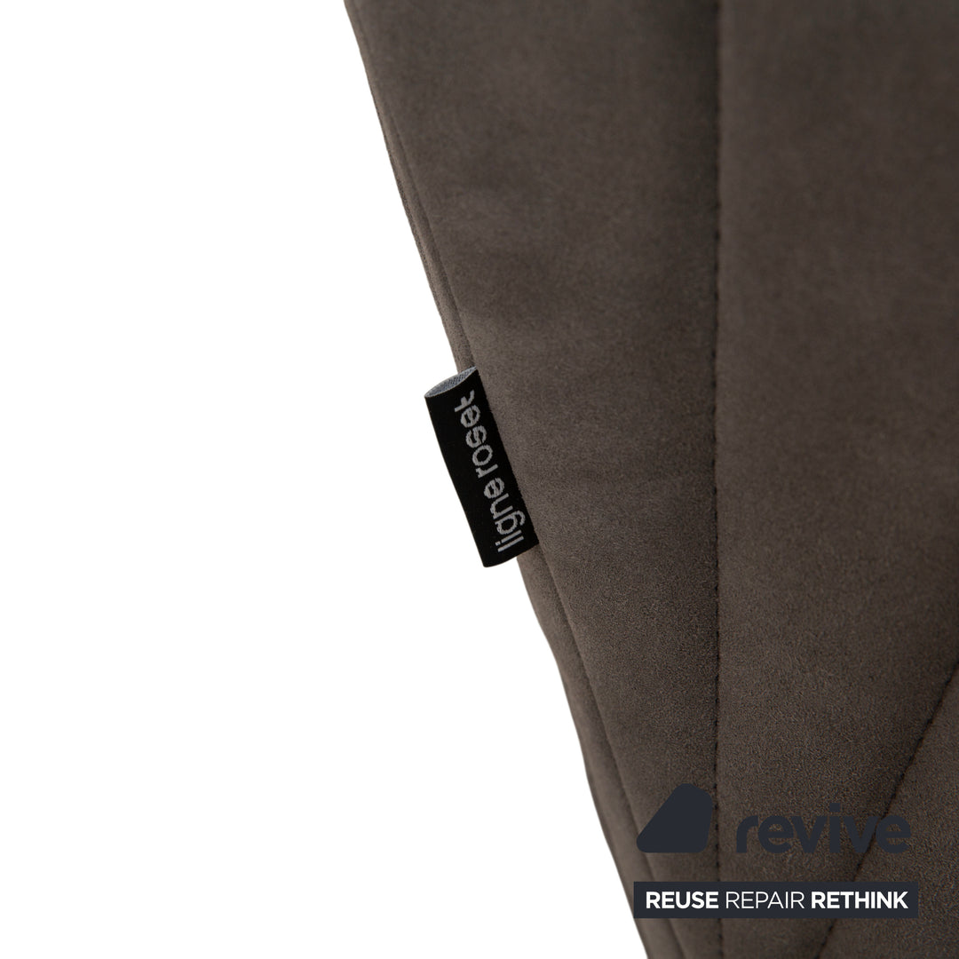 ligne roset Facett Stoff Sessel Grau