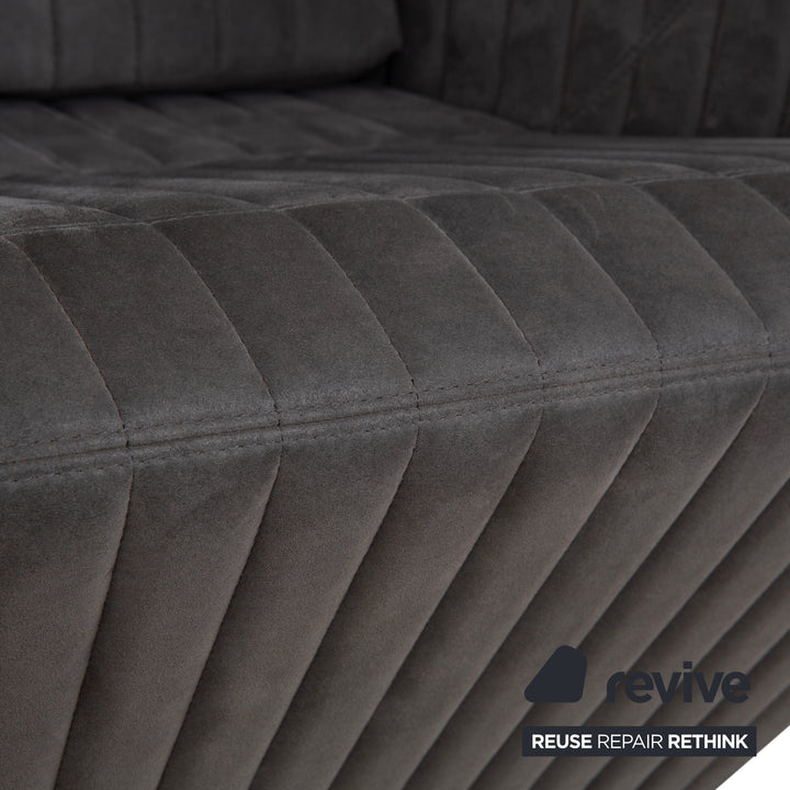 ligne roset Facett Stoff Sessel Grau