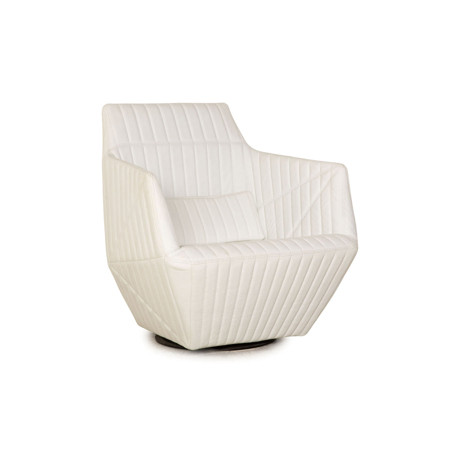 ligne roset Leder Sessel Weiß