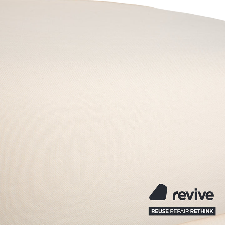 Ligne Roset Multy Zweisitzer Beige Creme manuelle Schlaffunktion Sofa Couch Neubezug