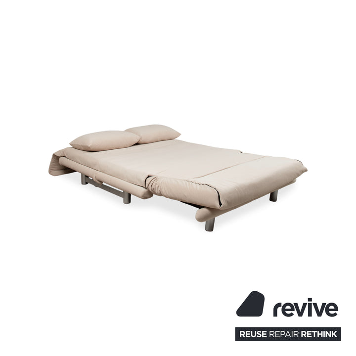 Ligne Roset Multy Zweisitzer Grau Creme MALOU 130