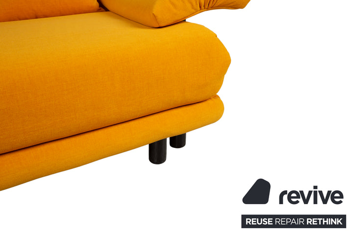 Ligne Roset Multy Zweisitzer Orange MALOU 148 Sofa Couch manuelle Funktion Schlafsofa