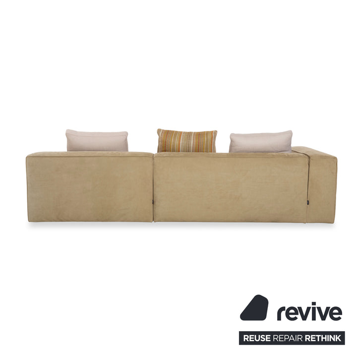ligne roset NILS Stoff Ecksofa Beige Sand Sofa Couch
